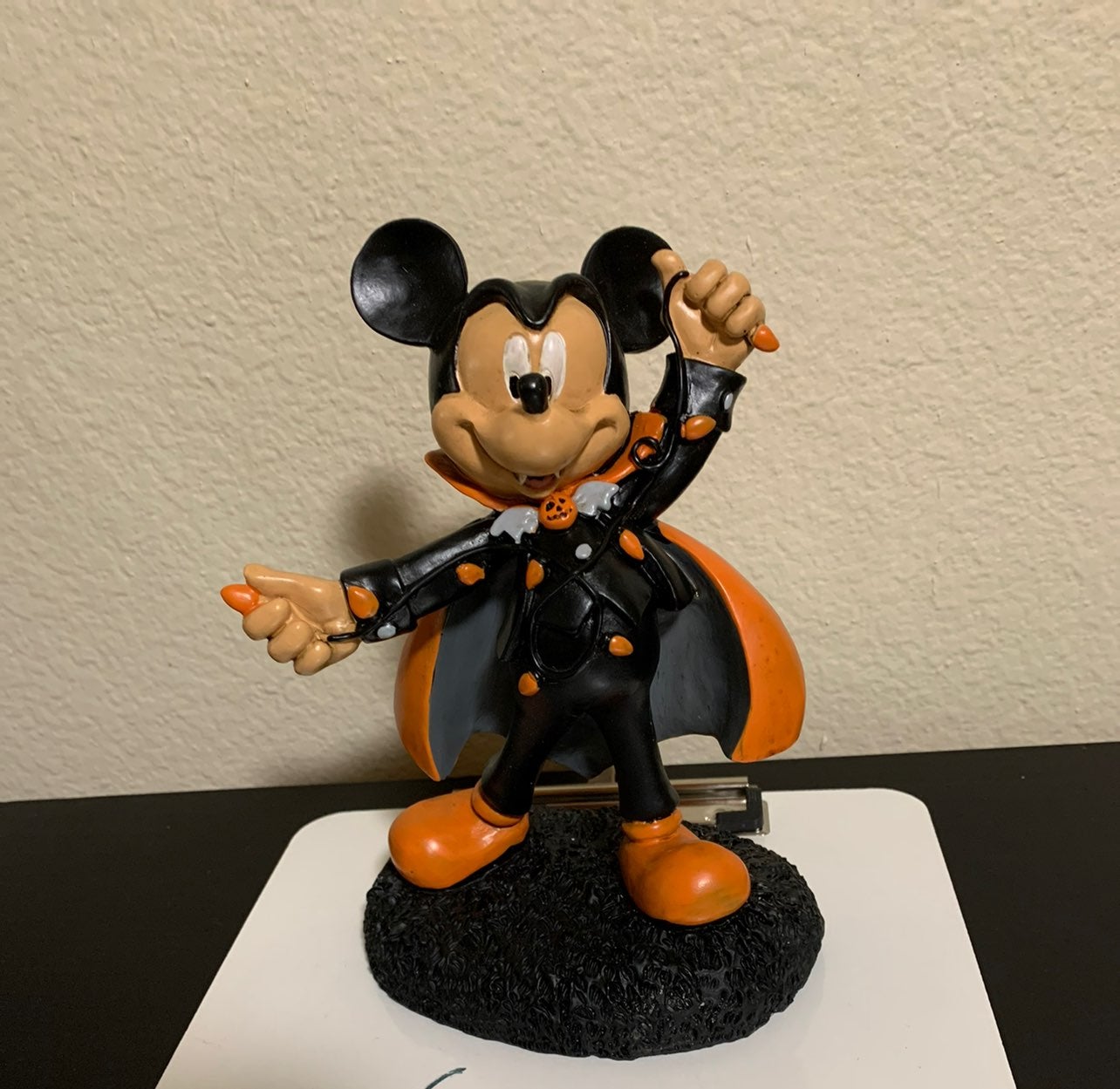 Disney Dracula Mickey Mouse Statue Vampire Halloween 2022