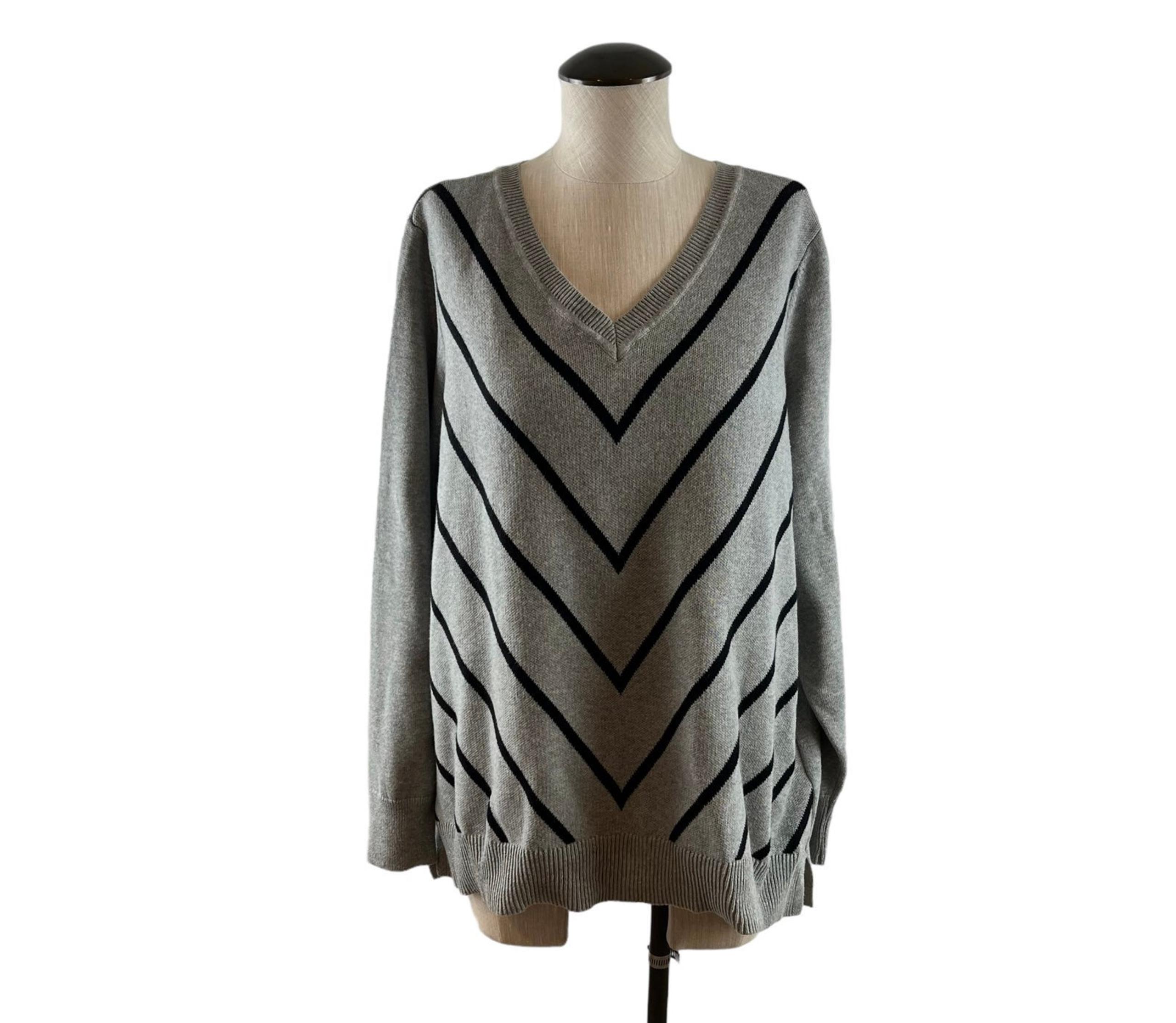 Liz Claiborne Women’s V Neck Sweater SZ OX