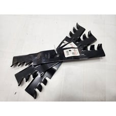 Rotary Lawn Mower Blades 17 Inch, 15-12821, John Deere M127673 Set Of 3 Pack