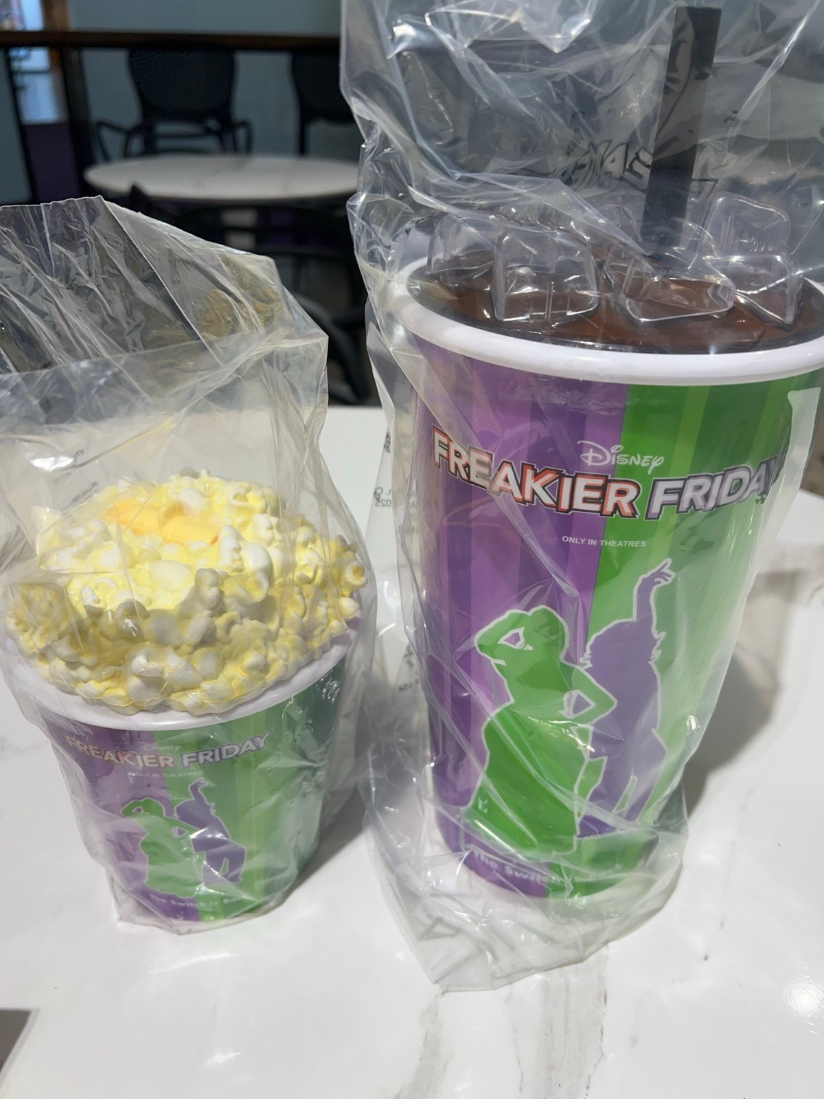 Freakier Friday Theater Exclusive Bundle (popcorn Bucket And Drink Cup)