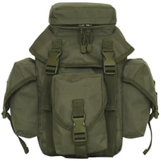 NEW Tactical Military Style Recon Mission 6 Compt MOLLE Butt Pack - OD GREEN