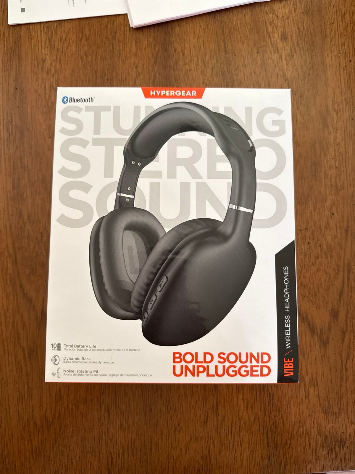 Hyper gear Bluetooth vibe wireless headphones