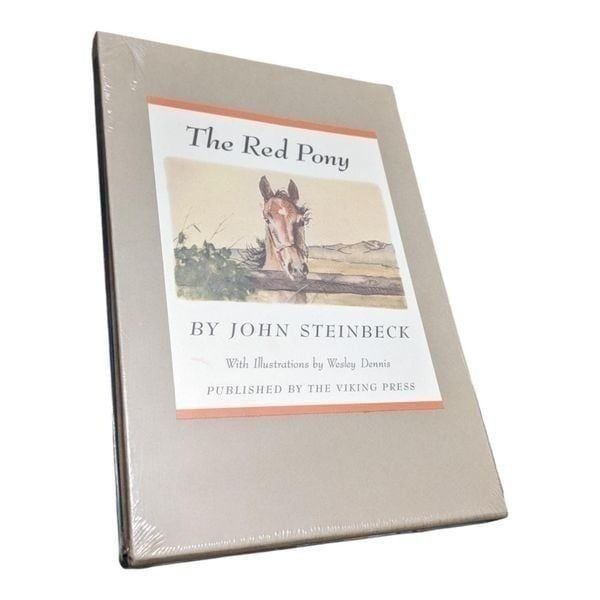 The Red Pony John Steinbeck Wesley Dennis Illustrated New Viking Press Hardcover