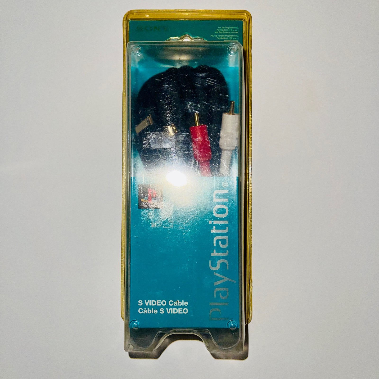 RARE Official Sony Brand PlayStation 1 PlayStation 2 S-Video cable New