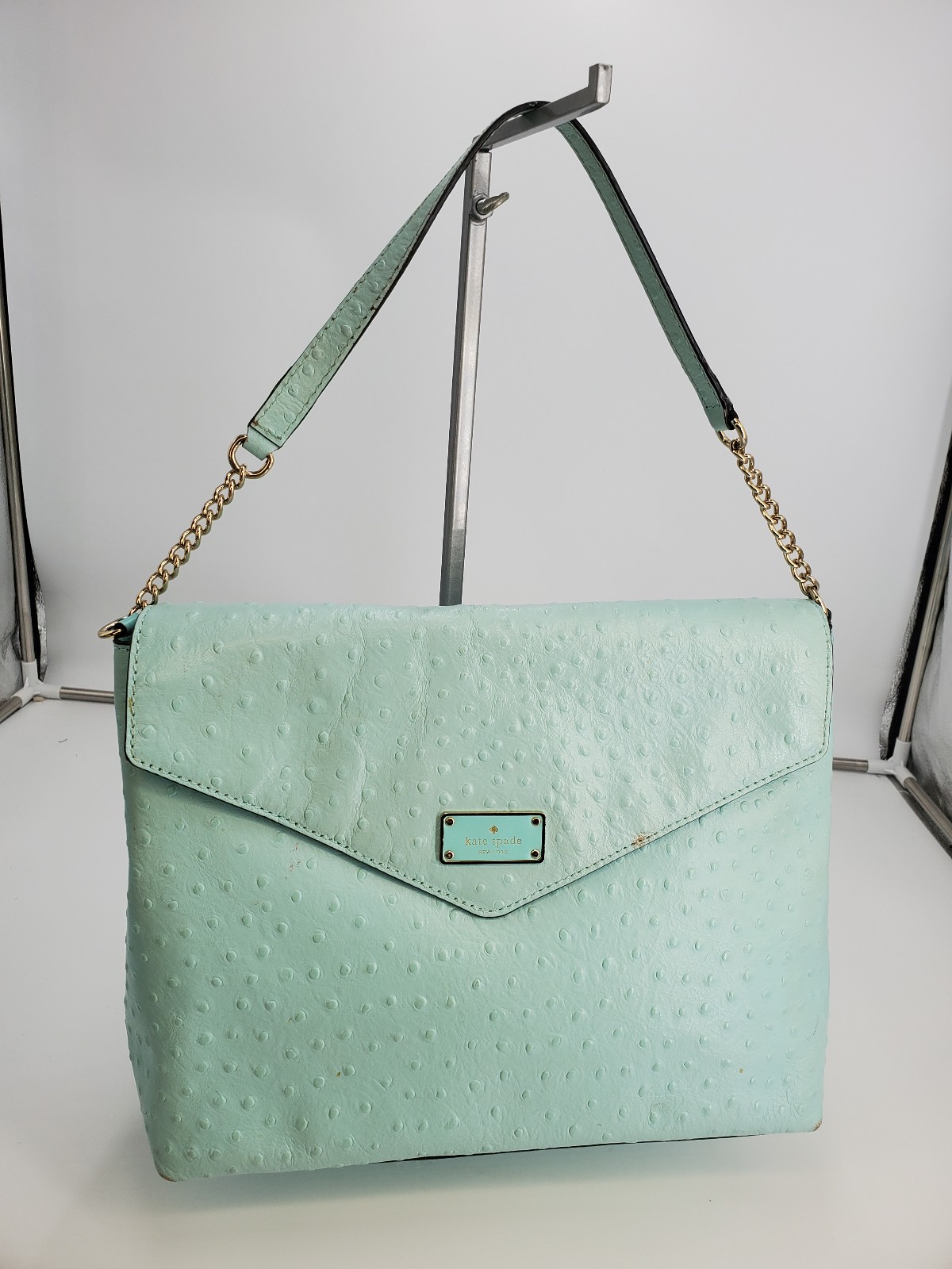 Kate Spade New York a la Vita Ostrich Leena Retail Price 478.00