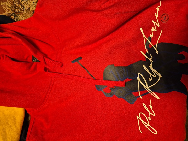 Ralph Lauren Polo classic hoodie,all xxlrg size, new w/o tag as bundle or separa