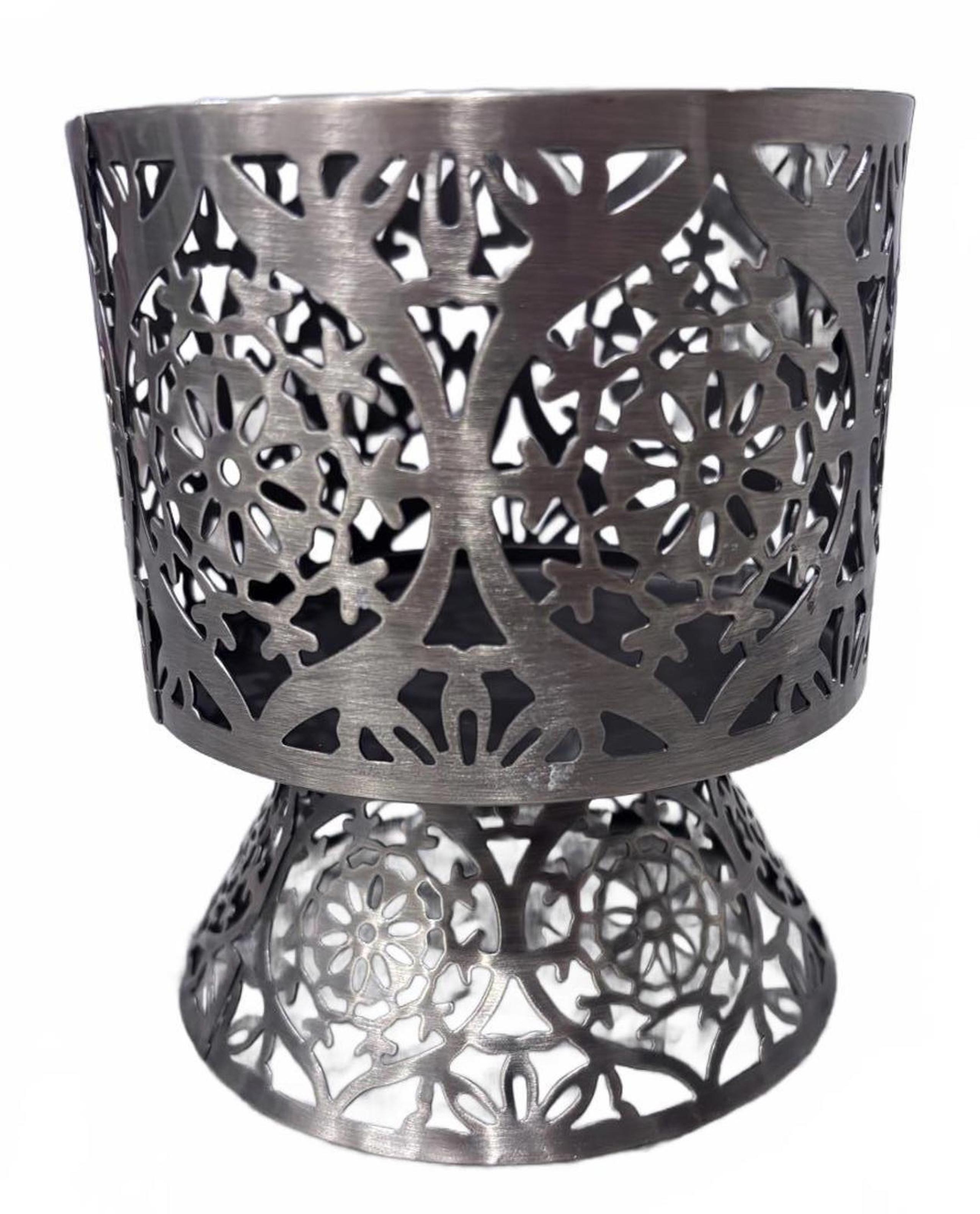 Better Homes Decorative Metal Candle Holder - Intricate Design New With Tags