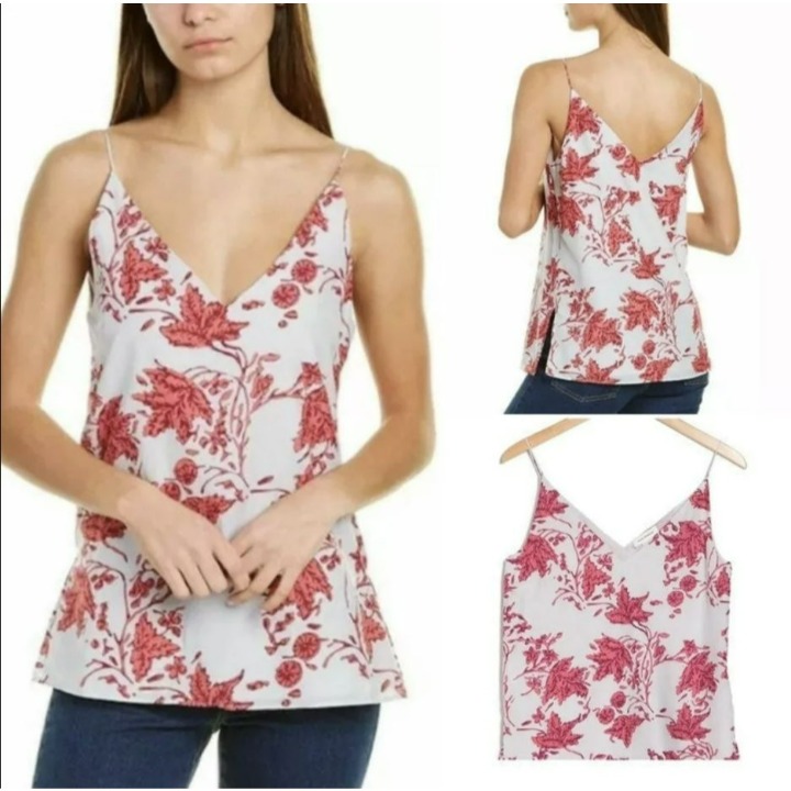 NWT Club Monaco Floral Soft Printed Cami Tank Top - Size XS