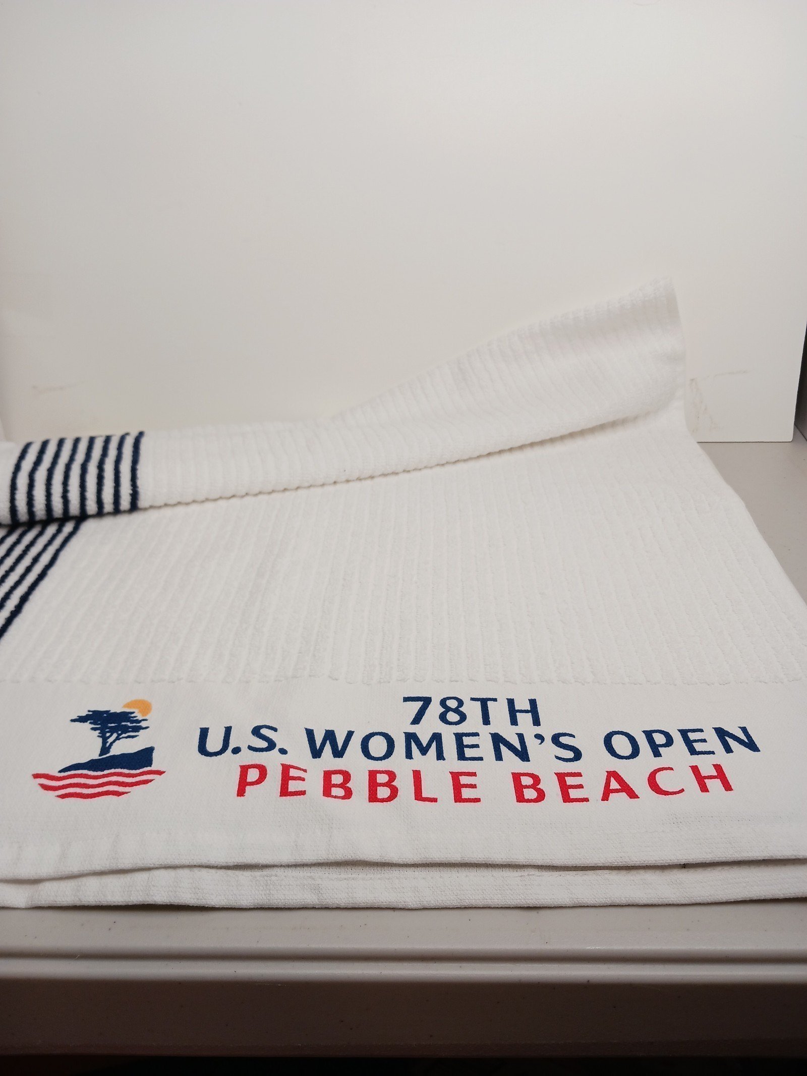 2023 Women’s U. S. OPEN WINCRAFT 22” X 44 SUPER GYM TOWEL Pebble Beach RARE/NEW.