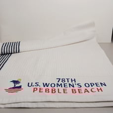 2023 Women’s U. S. OPEN WINCRAFT 22” X 44 SUPER GYM TOWEL Pebble Beach RARE/NEW.