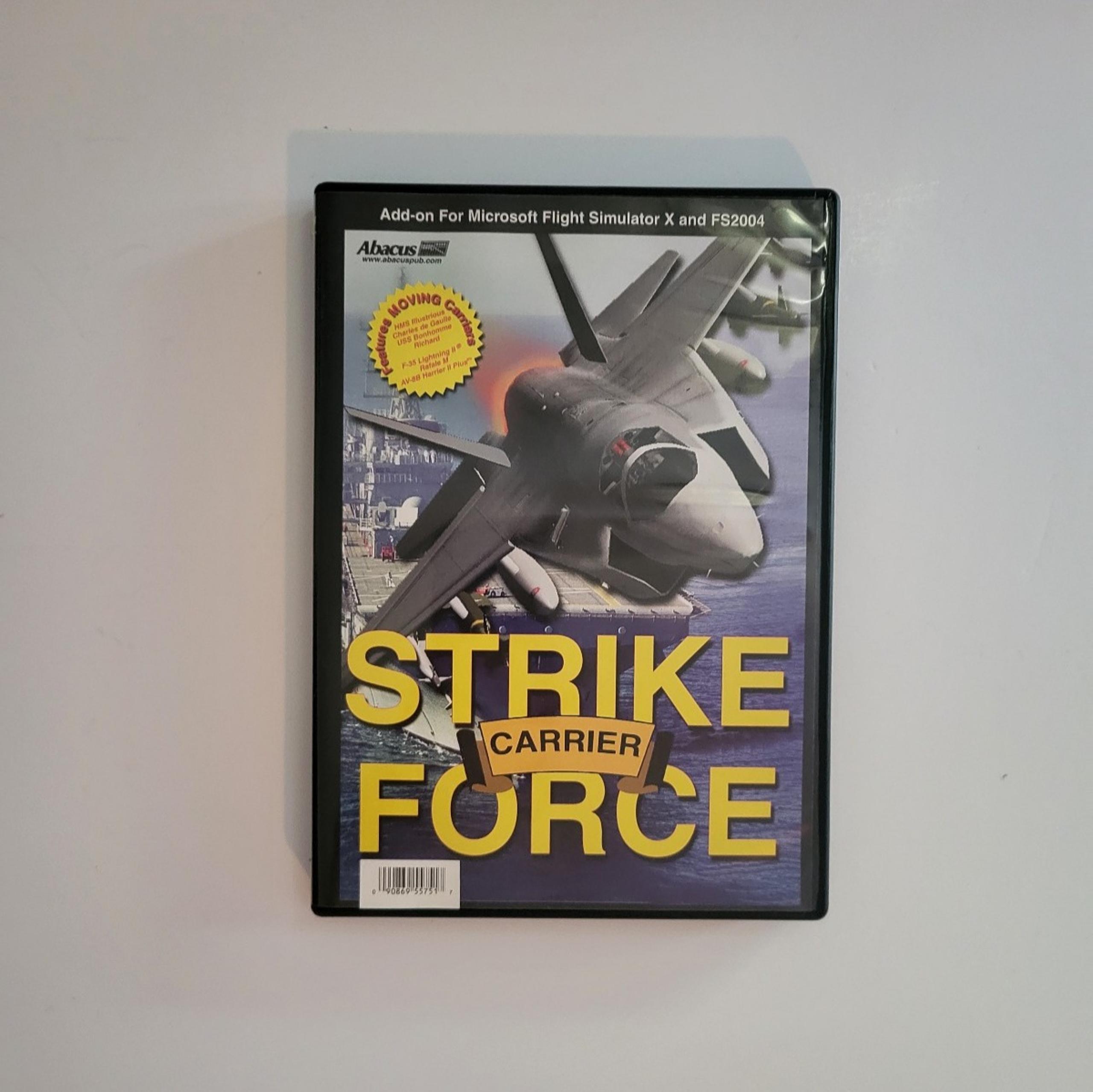 Carrier Strike Force PC Game Expansion for Flight Simulator X and FS2004