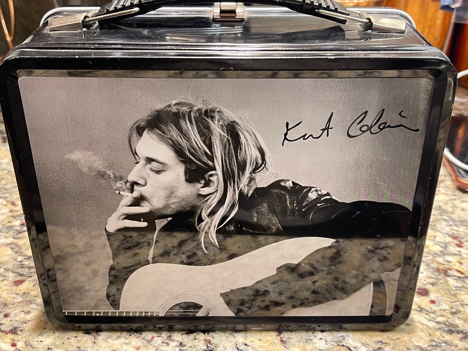Kurt Cobain Metal Lunchbox