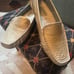 NWT- UGG Women’s Gold Leather Loafers - Size 6