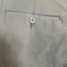 Corbin Mens Sz 34R Pleated Unhemmed Small Check Blue Casual Pants Slacks NWT