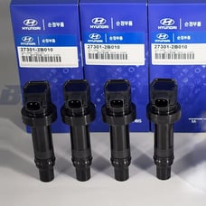 4 PCS OEM Ignition Coil 27301-2B010 For Hyundai 2010 2011 Kia Soul 1.6 L4 UF636