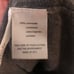 Emerald Style V-Neck Gray Sweater Pullover lambs Wool Men Size: L