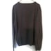 Emerald Style V-Neck Gray Sweater Pullover lambs Wool Men Size: L