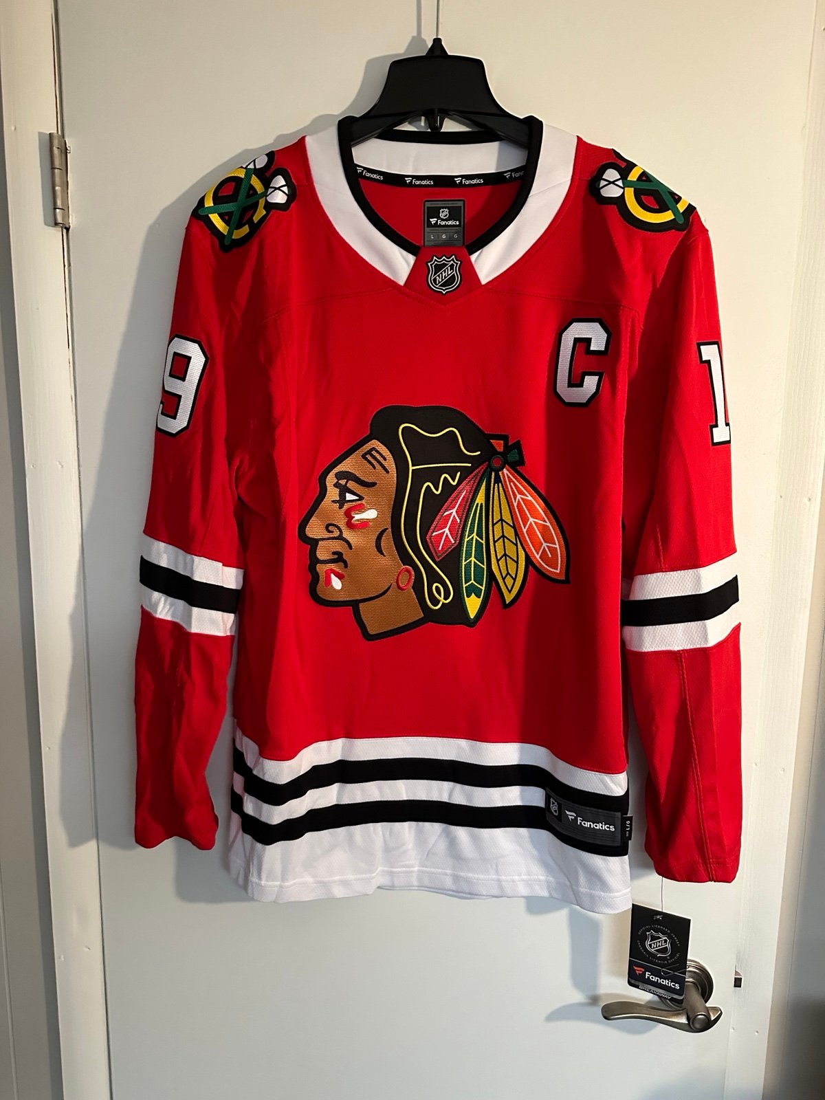 Chicago Blackhawks Jonathan Toews Fanatics Breakaway Jersey - Men’s Large