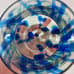Sea of Sweden BJORN RAMEL Art Glass Vase/Candle Holder - Original Label Sticker