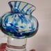 Sea of Sweden BJORN RAMEL Art Glass Vase/Candle Holder - Original Label Sticker
