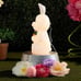 EasterMcSitting Bunny with Carrot Blow Mold –Whimsical outdoor decor, perfect fo