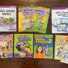 Abeka Homeschool History, Science, Health & Music 2