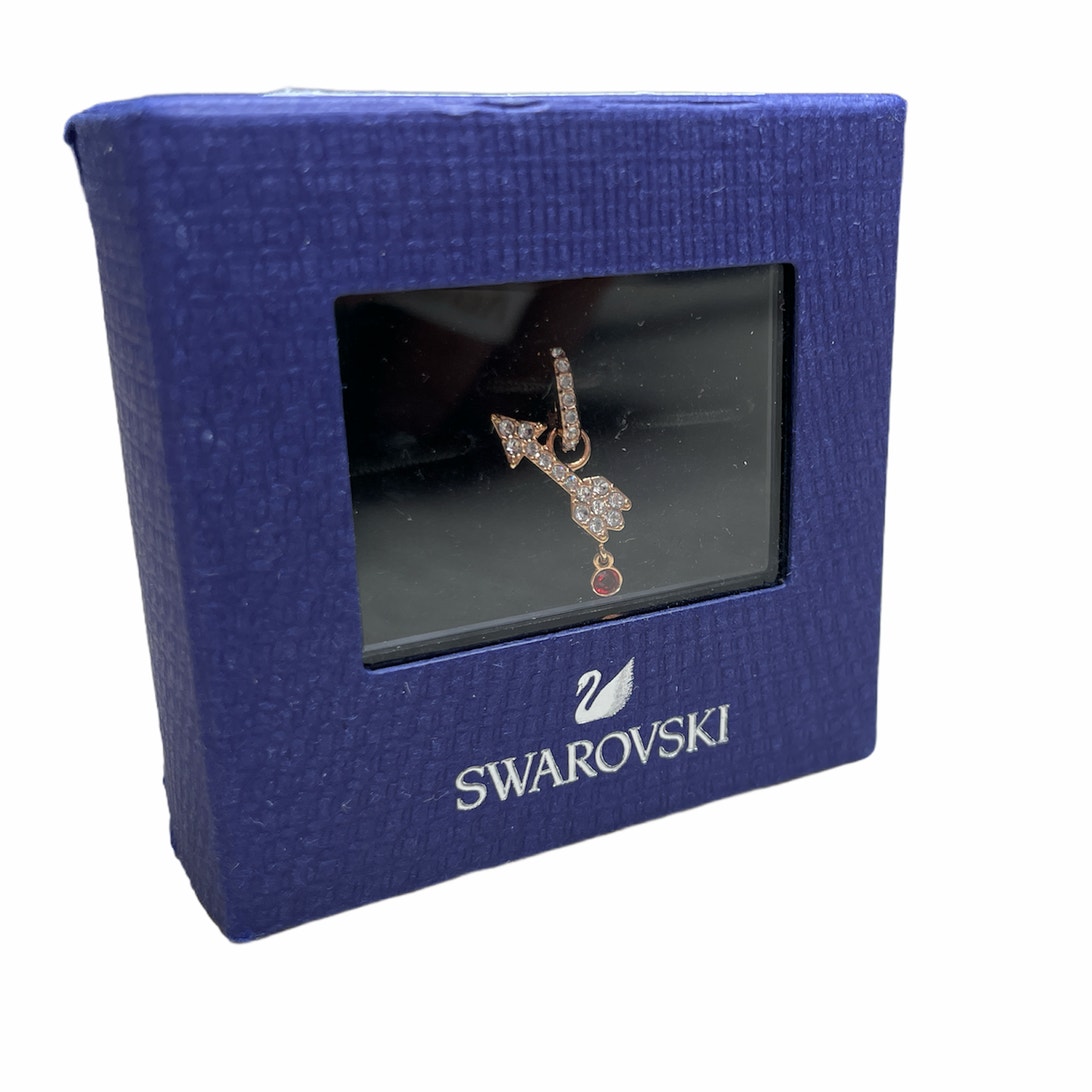 Swarovski Crystal Charm Arrow
