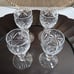Webb Corbett Prince Regent 3 1/4 By 1 1/2 Cordial Glasses Set Of Four.