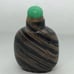 Interesting Striped Jasper Snuff Bottle