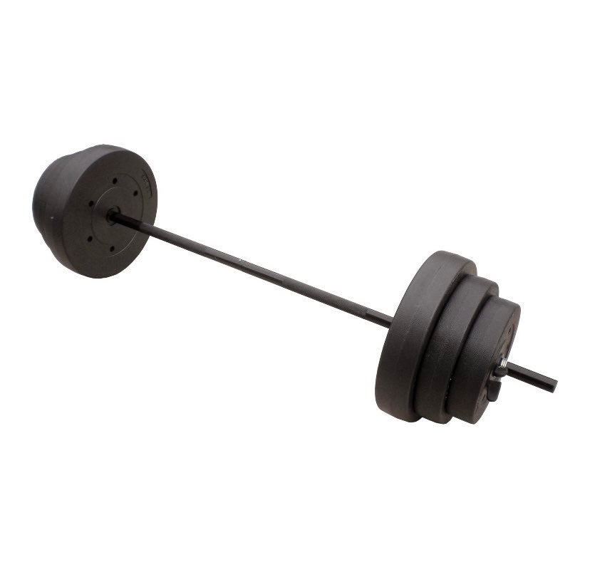 CAP Barbell 100 lb Vinyl Weight Set with bar