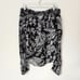 Ralph Lauren Floral Tiered Skirt 2 Piece Set Off The Shoulder Top Black White M