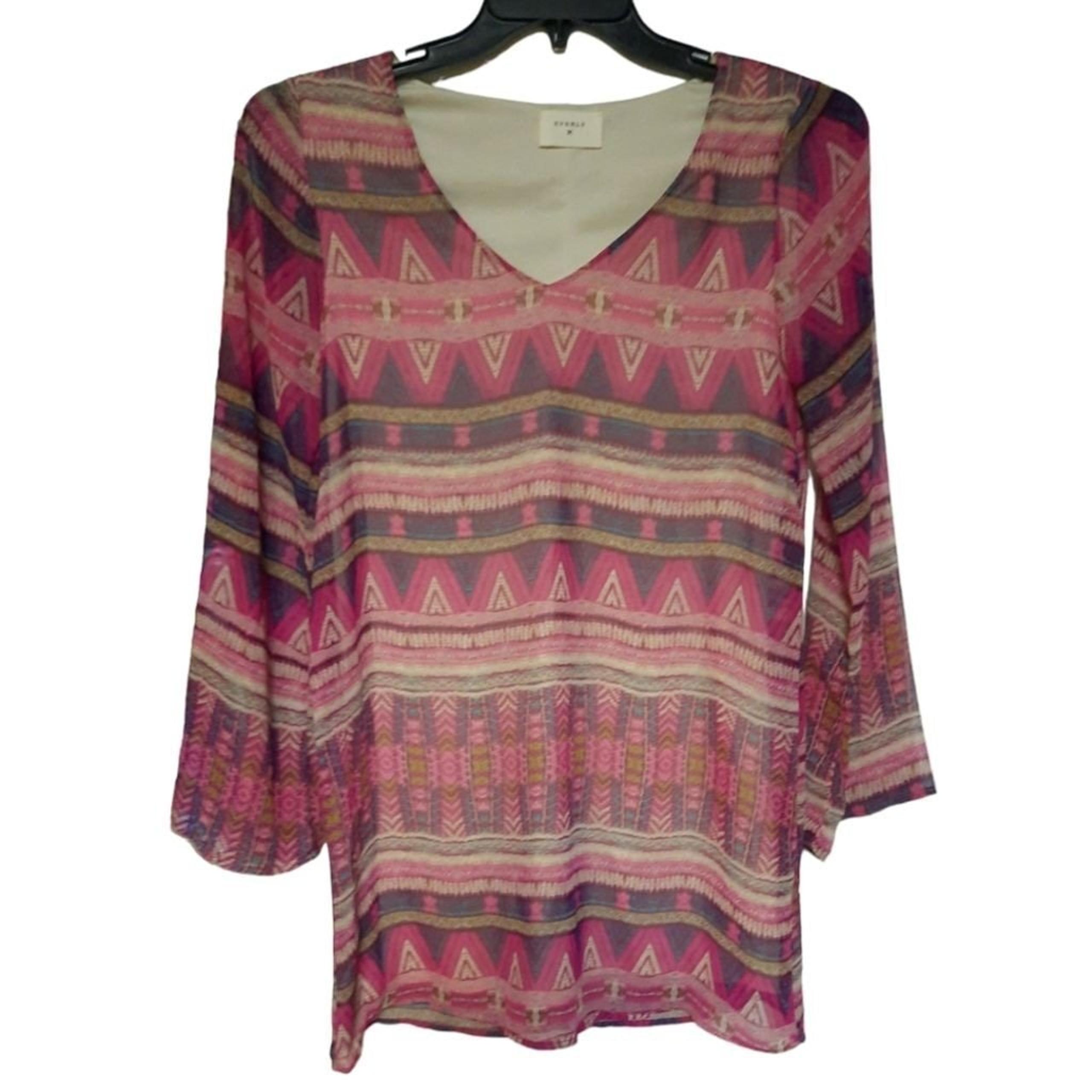 Everly Long Sleeves Dress Size Small