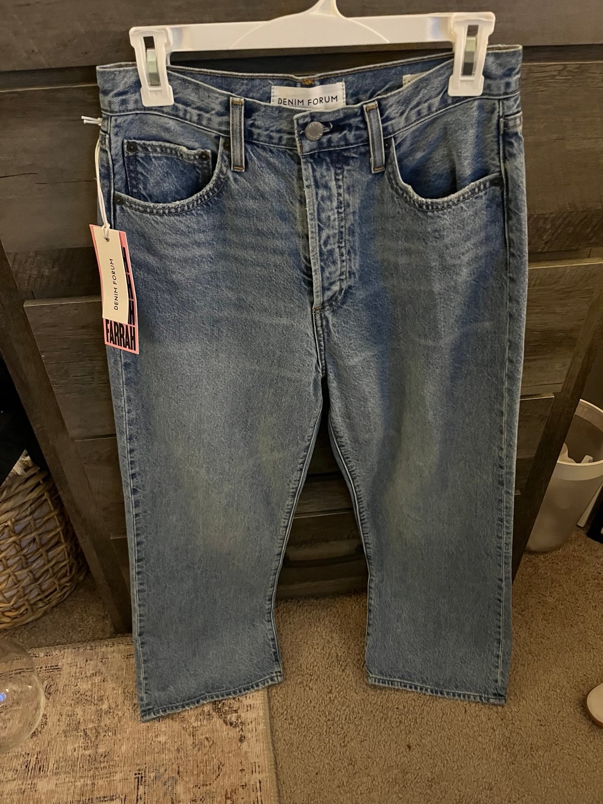 ARITZIA denim forum wide leg jeans