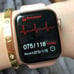 Rosegold Smartwatch android iphone ios