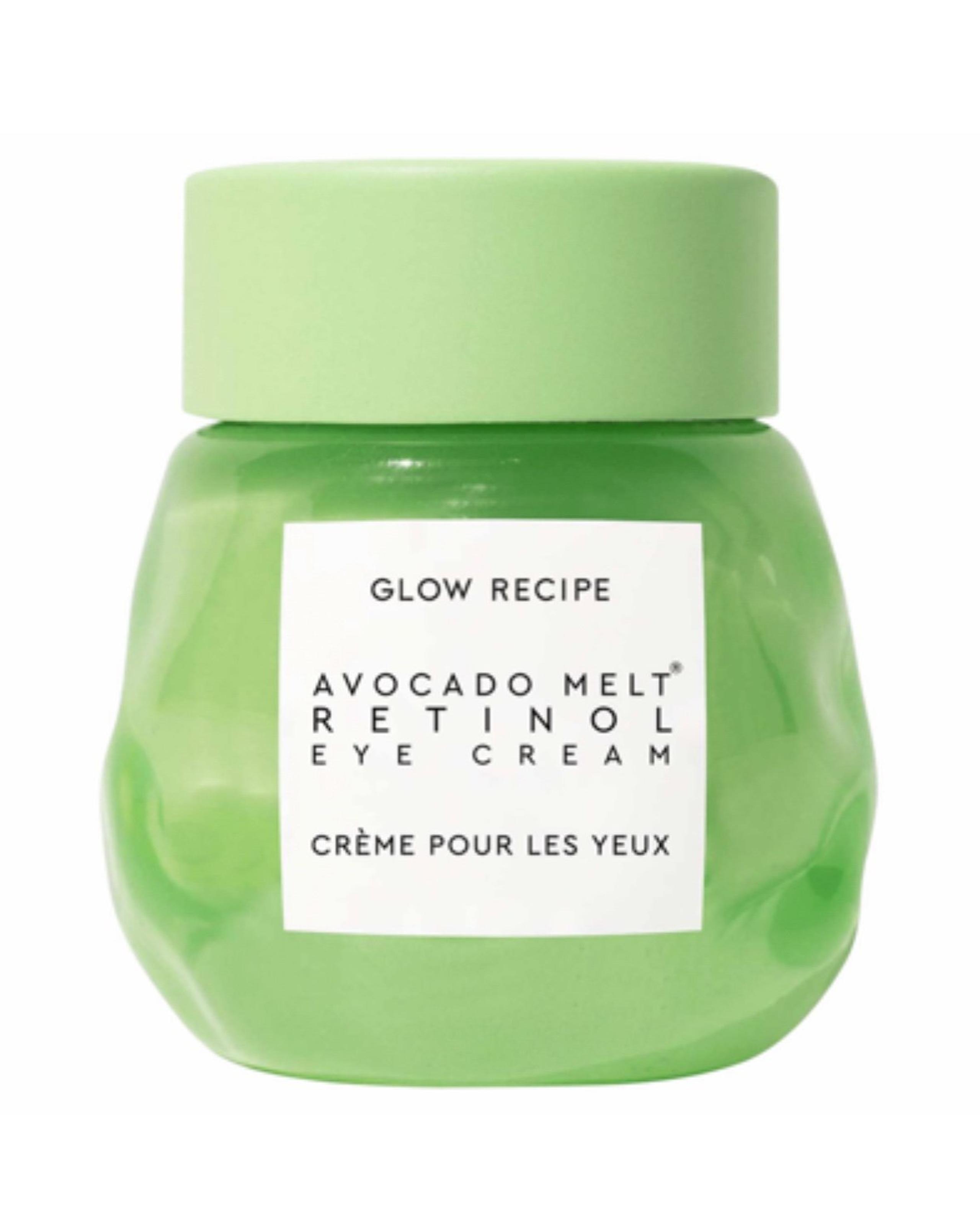 NIB Glow Recipe Avocado Melt Retinol Eye Sleeping Mask