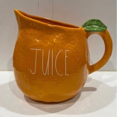 Rae Dunn Orange Juice Pitcher