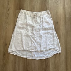 Caslon linen skirt