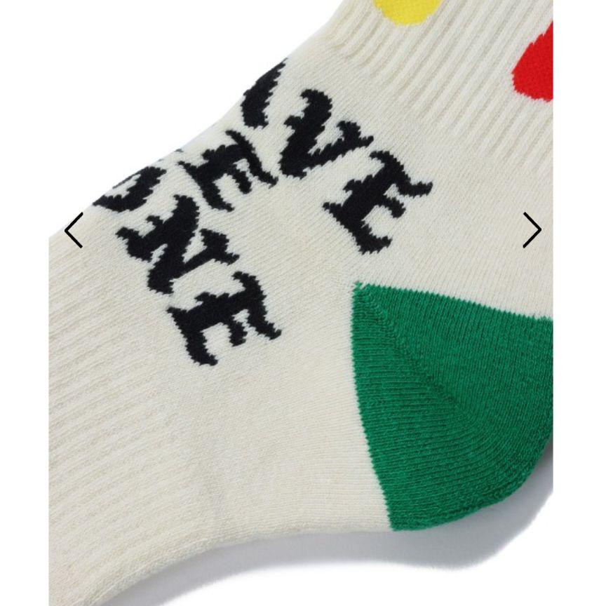 SAINT MICHAEL CP_SOCKS / LMA / ECRU