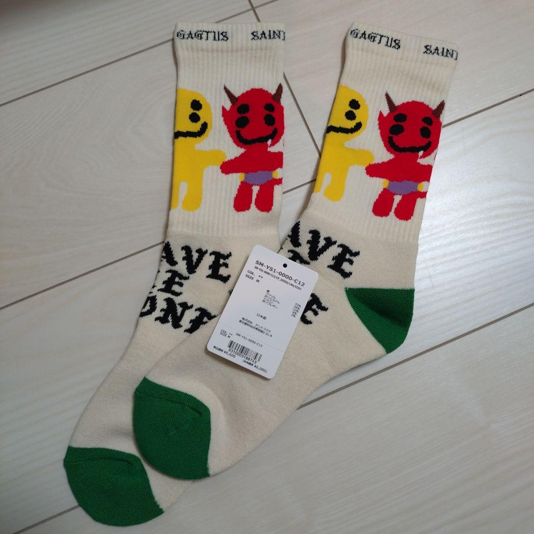 SAINT MICHAEL CP_SOCKS / LMA / ECRU
