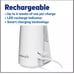 New Waterpik Cordless Pulse Rechargeable Water Flosser for Teeth, White- WF-20