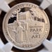2020 S Silver Weir Farm Proof Quarter NGC PF70 Ultra Cameo #2935