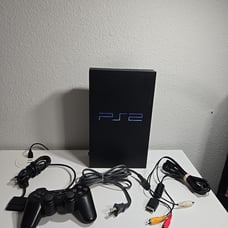 Playstation 2 PS2 Fat Console SCPH-39001 Bundle - Controller & Cords - Tested