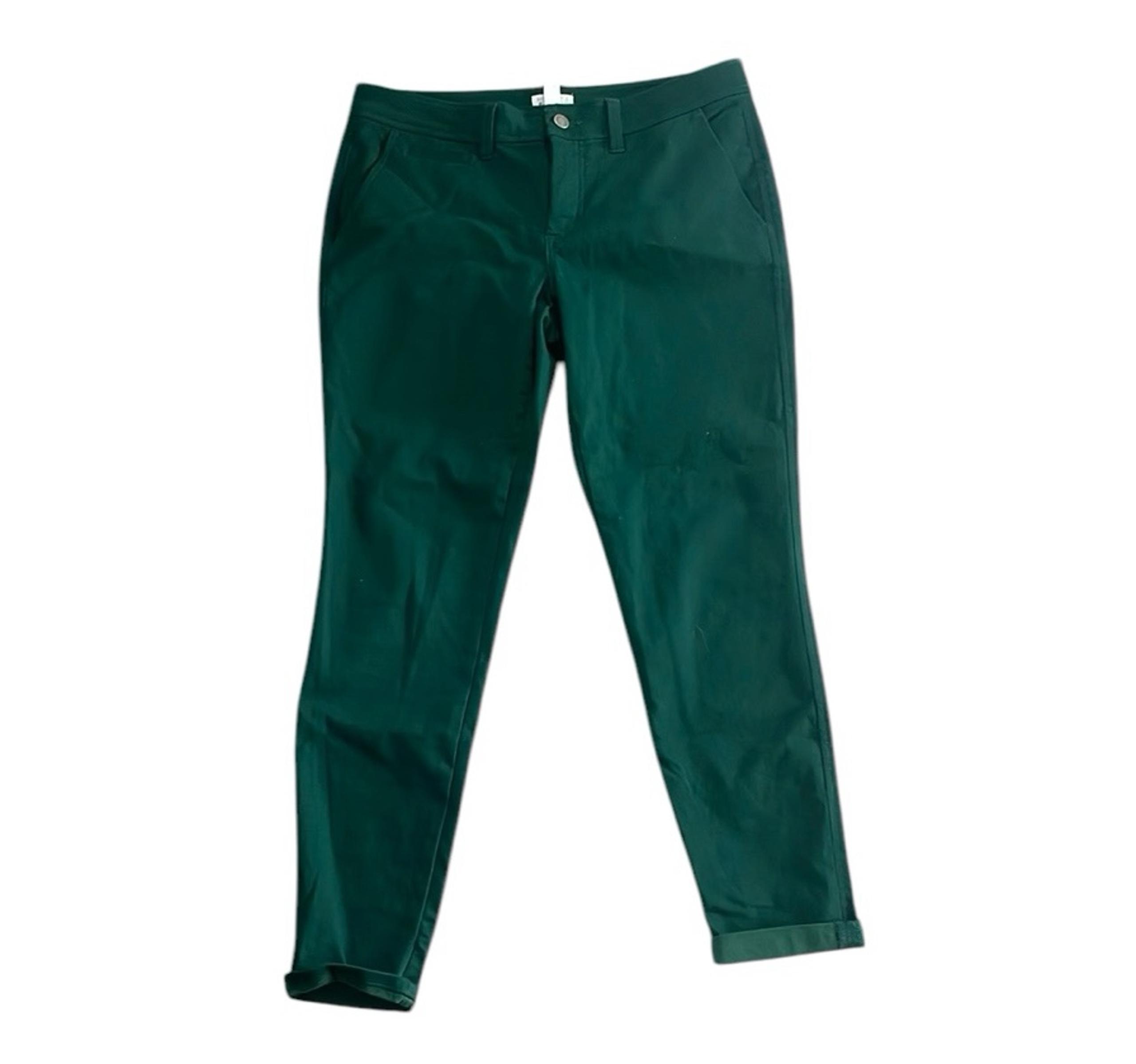Nordstrom Market & Spruce Size 10 Green/Blue Pants