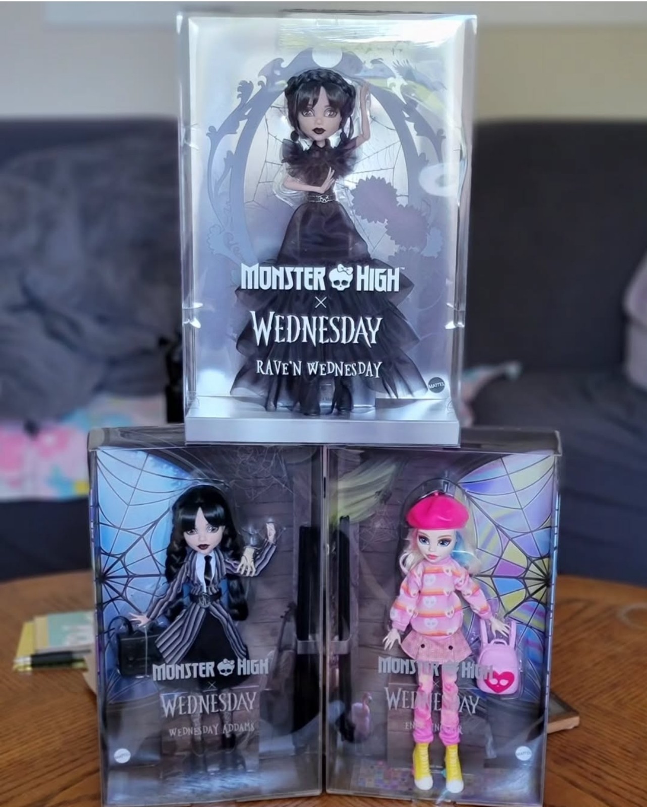 Monster High Skullector Wednesday Netflix Doll Set