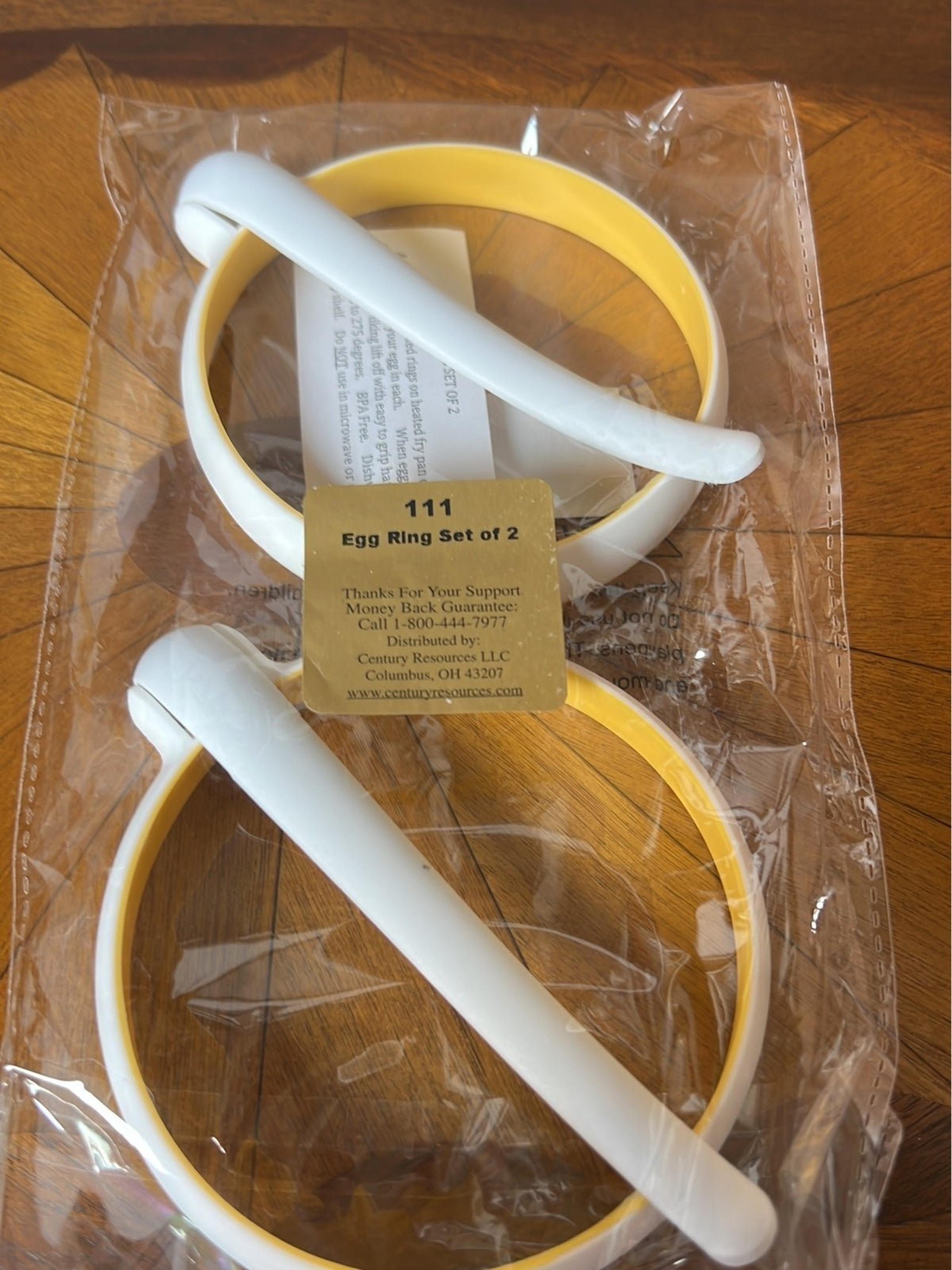 Egg ring set of two