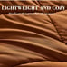 Down Alternative Comforter Deep Brown Queen All Season 90x90” Machine Washable