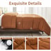 Down Alternative Comforter Deep Brown Queen All Season 90x90” Machine Washable