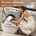 Down Alternative Comforter Deep Brown Queen All Season 90x90” Machine Washable