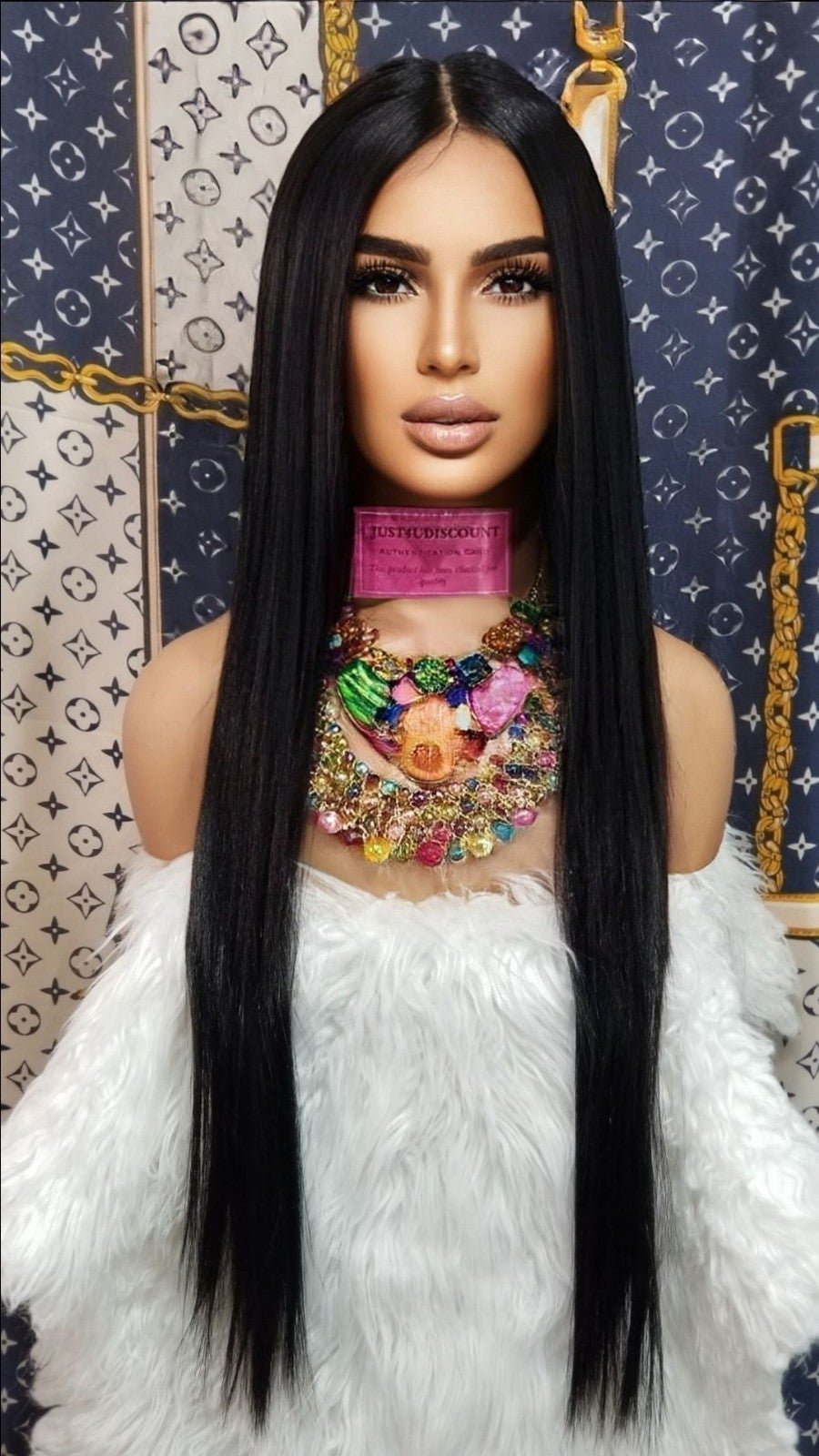 wowfactor celebrity Straight h.d lace front black wig