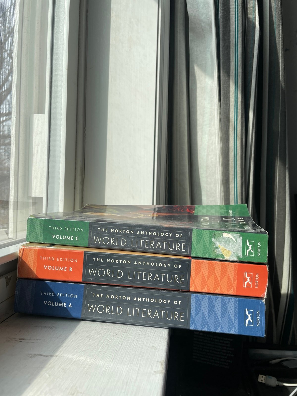 Norton Anthology World Literature Volume A, B, and C